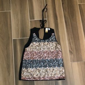 Sequin Party Top